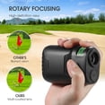 thumbnail image 4 of Rangefinder 800M/1000M/1200M Golf Rangefinder 6X Magnification USB Charging Range Finder with Slope Distance Speed Meter for Outdoor Golfing Hunting Hiking Measurement, 4 of 7