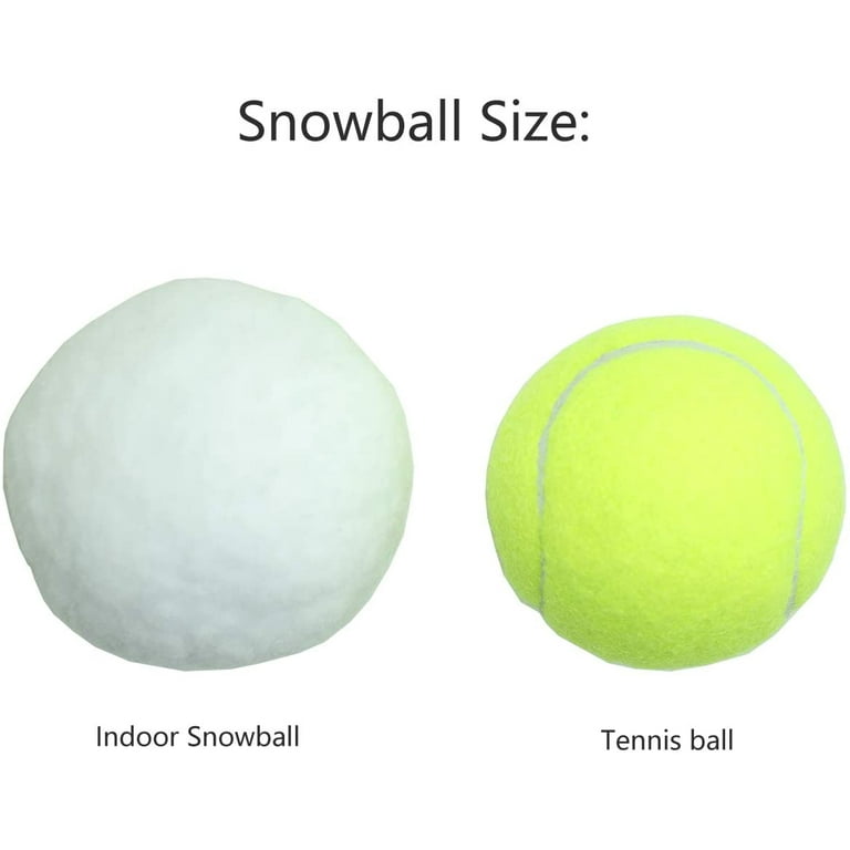 Fake Snowballs For Throwing  12 Indoor, Artificial Snowballs