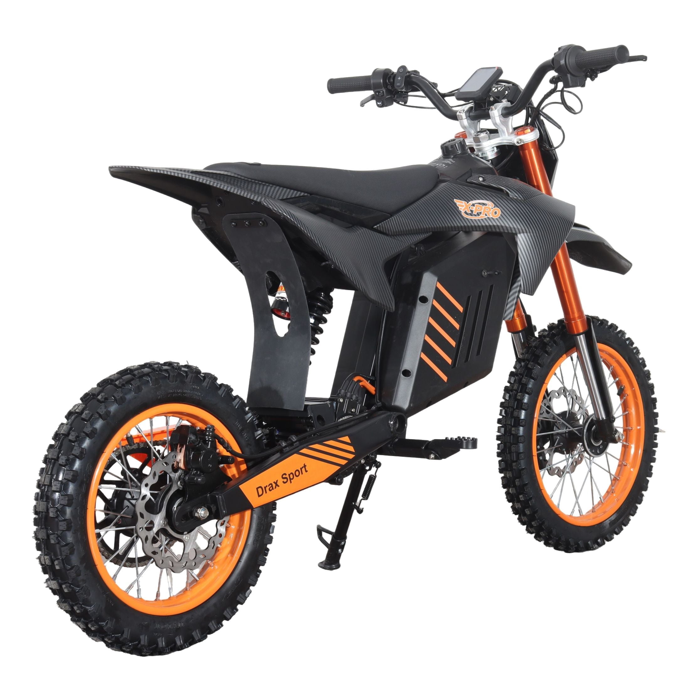 X-Pro Drax Sport Brand New 2000W 48V Adults Teens Electric Dirt Bike with 14"/12" Wheels!