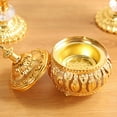 thumbnail image 4 of Unique Metal Incense Burner, Exquisite Workmanship, Multipurpose, for Study/Bedroom/Yoga, 1pc, 4 of 5