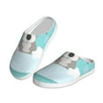 thumbnail image 2 of Lsque Dog In Bathtub Pattern Womens Comfort Cotton on Scuff With Memory Foam and Anti-skid Sole Slipper-35/36, 2 of 7