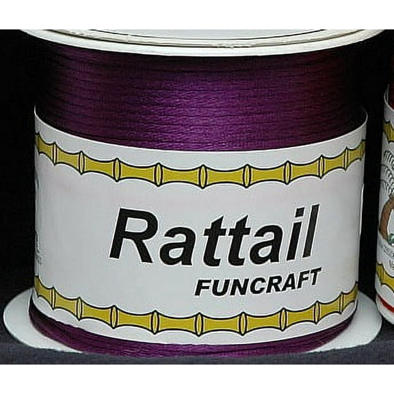 Funcraft 2mm Purple Rattail, 200 Yards, 1 Each