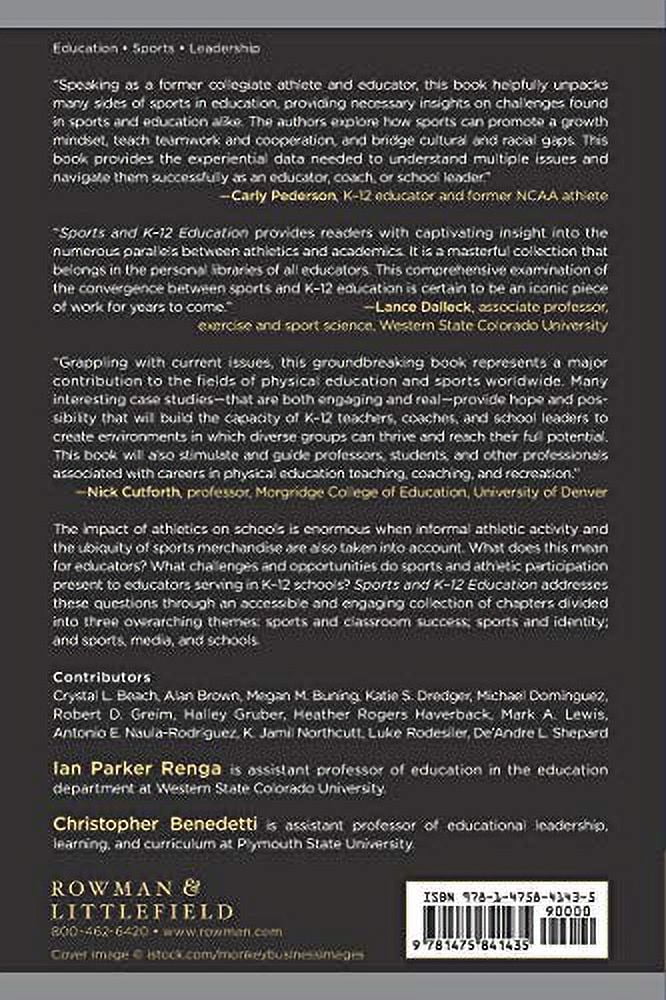 Sports and K-12 Education: Insights for Teachers, Coaches, and School Leaders, (Paperback)