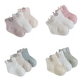 thumbnail image 2 of PEACNNG 3Pairs/lot Summer Spring New Baby Socks Cotton Animal Socks strawberry Cute Cool Thin Kids Socks Mesh Colorful Children Socks, 2 of 5