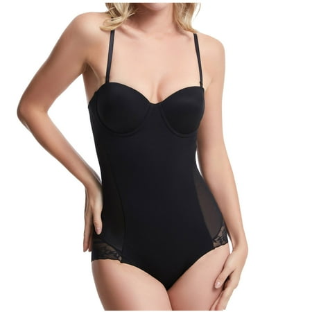 Costume Lingerie Women s Fashion Bodysuit Chest Cushion Comfortable Shapewear Out Bra UnderwearCorset Lingerie for Women