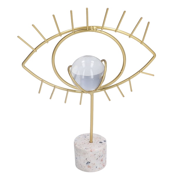 Decoración De Bola De Cristal De Ojo De Sabiduría, Decoración De Escritorio De Hierro, Adorno Interior Decorativo Para Ventana