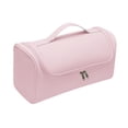 thumbnail image 3 of Bolsa de viaje para herramientas de peluquería, estuche de transporte portátil, rizador multifuncional Rosa, 3 of 9