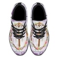 thumbnail image 2 of EaStr Cross Happy EaStr He Is Risen Shoes Sneakers Black Size 7, 2 of 7