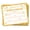 Certificate Holders, variant on Gleamdisplay Gold Certificate of Achievement Paper, 30-Pack - 9.8x7.8 Inches Blank Award Recognition Stationery for Training Completion Preschool Graduation