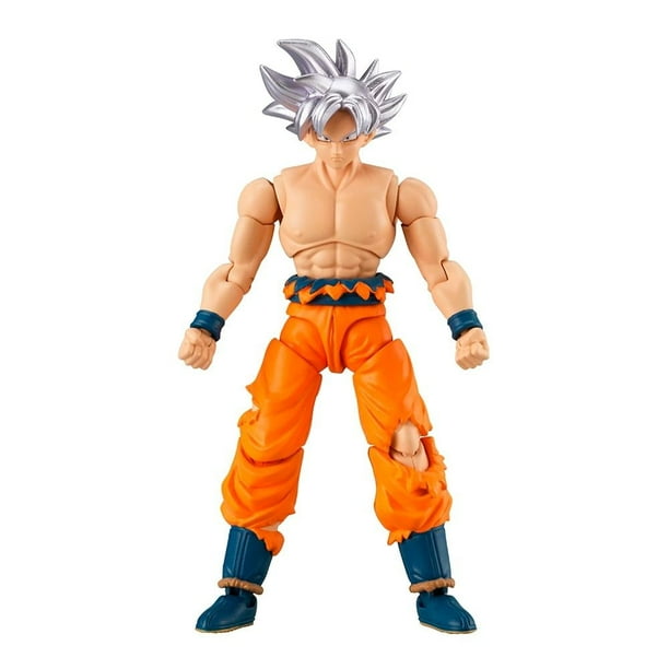 Figura Goku Ultra Instinct Silver Dragon Ball Bandai 5 Pulgadas