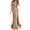 A-Gold32, variant on Sequin Bodycon Maxi Dress for Women Deep V Neck Sleeveless Slit Formal Evening Prom Gown