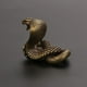 thumbnail image 4 of Estatua de serpiente Cobra de latón, escultura de serpiente Cobra, figurita de riqueza, decoración del hogar, regalo coleccionable TUNC Sencillez, 4 of 5