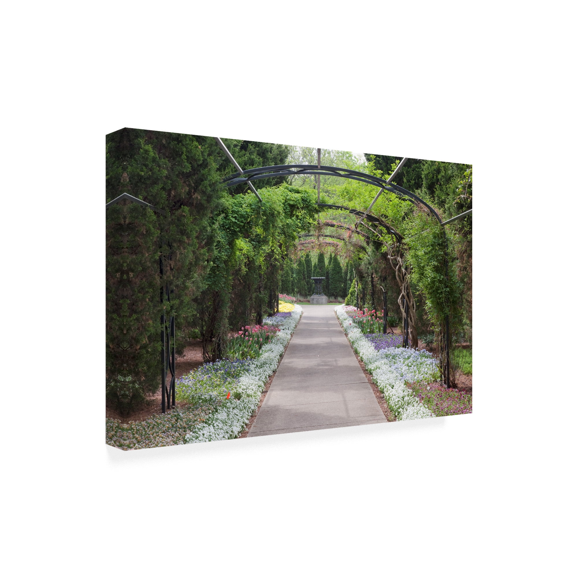 Trademark Fine Art 'Archway And Path Nashville Tennessee' Canvas Art by Monte Nagler