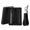 Black #2, variant on Beak Nail Clippers Set | 3 Beveled Trimmers for Thick, Brittle & Senior Toenails | Stainless Steel with Non-Slip Handles | Includes Glass Nail File | Green, White, Orange