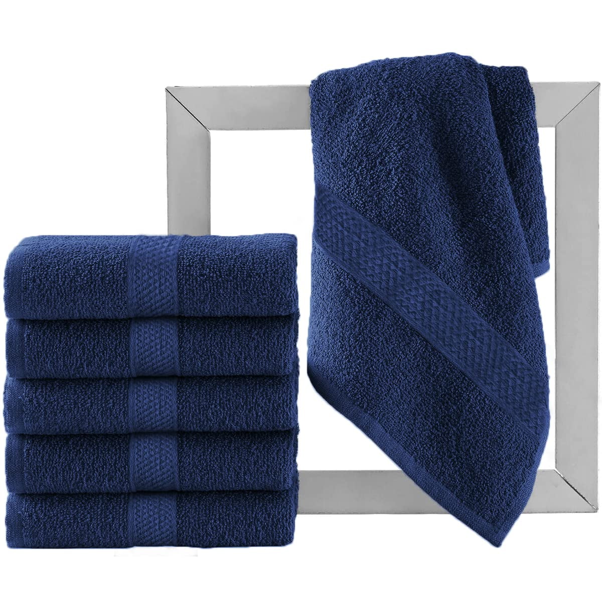 Salon Towel 4 Pack 16 x 27 Gym Towel Hand Cotton Soft Towels 