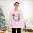 thumbnail image 5 of Chicken Heart Women Sweatshirts, Merry Chickmas Sweatshirts, Women Gifts, 5 of 5