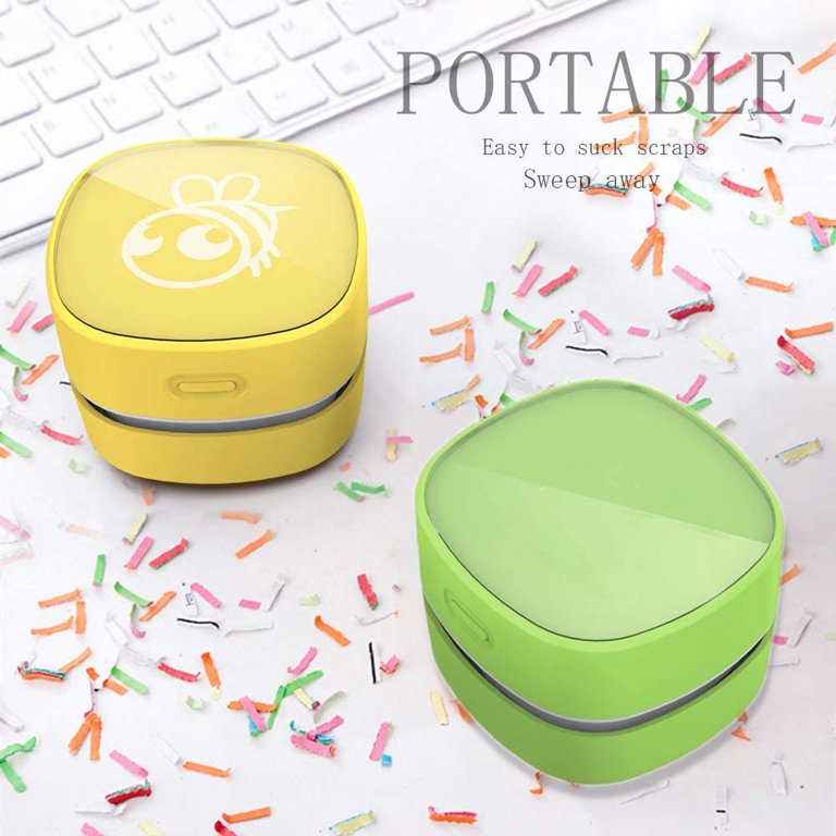 ODISTAR Mini Desktop Vacuum Cleaner – Cordless, 360° Rotatable, 400 Min Runtime For Keyboard & Dust 2 thumbnail image