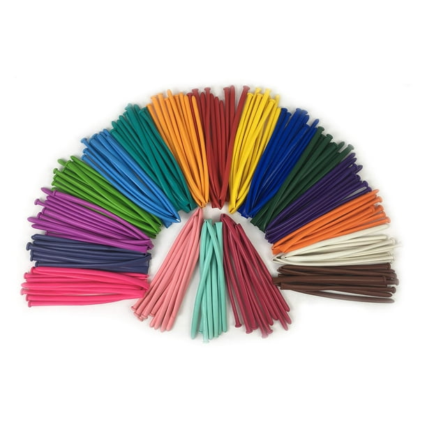 Globos de látex KADBANER 260Q de longitud, paquete de 100 unidades, para fiestas KADBANER Ver descripción