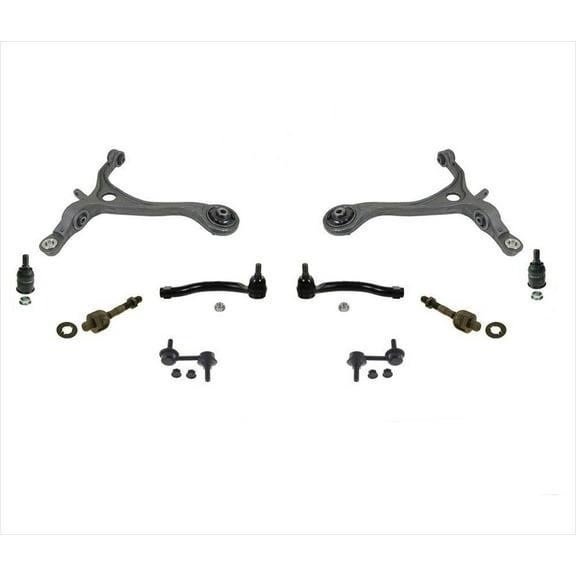 Fits 07-08 Acura TL Lower Control Arms Tie Rods Links Suspension Chassis Parts