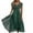 Green, variant on Womens Wedding Guest Dresses Plus Size Sexy Solid Short Sleeve V-Neck Lace Chiffon Mesh Waist Party Dresses