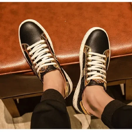 

Comfortable And Breathable Casual Shoes PVC Material Waterproof Flat Shoes