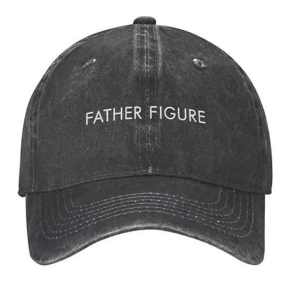 Father Figure Hat Print Vintage Wash Dad Hat Adjustable Curved Brim Baseball Cap,Made In USA,Casual Outdoor Sports Fishing Cap for Men and Women