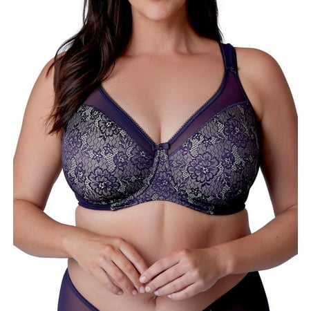 Women s Berlei B521 Beauty Everyday Underwired Minimizer Bra (Aubergine 44DD)