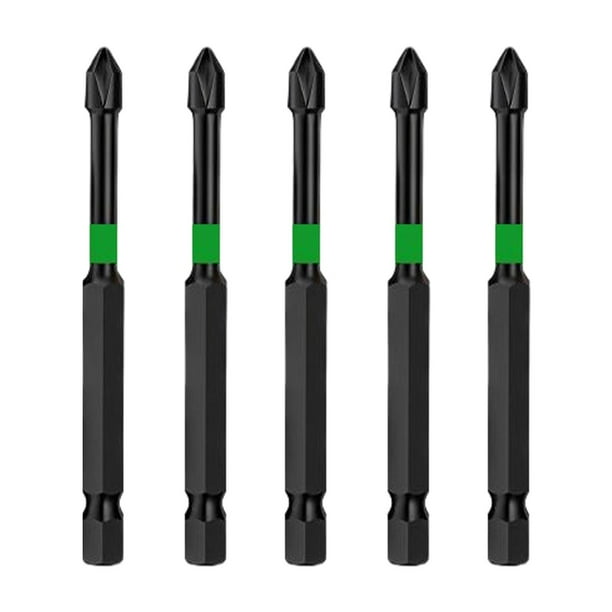 5 uds broca de impacto brocas eléctricas de atornillado tornillo de broca de carpintería multiusos 90 mm