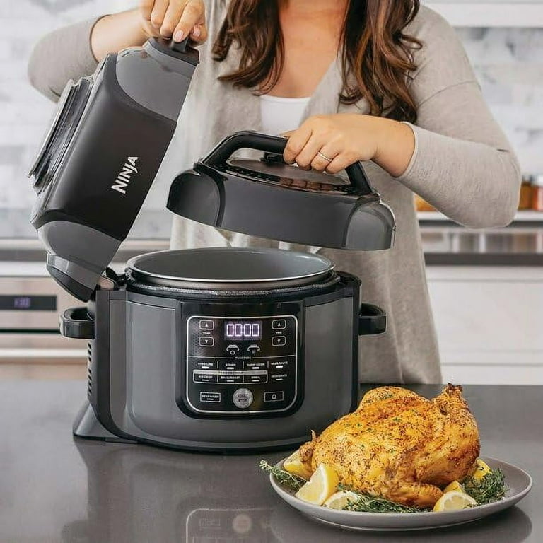 Ninja Foodi 9-in-1 Pressure Cooker 6.5 Qt Slow Cooker Air deals Fryer