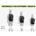 thumbnail image 4 of Seektop Ultra-Lightweight Packable Hiking Backpack, 20L, Water-Resistant Foldable Daypack for Men Women, for Hiking Travel Outdoor, 4 of 9