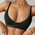 thumbnail image 4 of Comfortable Front Closure Wireless Bra For All Day Relaxation For Home And Leisure Activities Womens Workout Sports Bra Women Push up Bra Small Bras Bra Women Brazier for Women Women's Bra Extra, 4 of 6