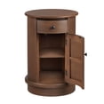 thumbnail image 3 of Bexley Traditional Round Storage Side Table 26" x 18", 3 of 6