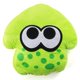 thumbnail image 1 of Peluche de pulpo de calamar, color verde y naranja, 33 cm, 1 of 2