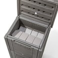 Step2 Lakewood Package Delivery and Parcel Drop Box for Home, Brown