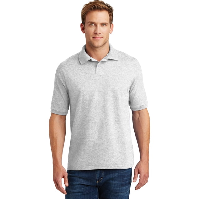 Hanes EcoSmart - Camiseta deportiva de punto de jersey de 5.2 onzas. 054X Ceniza S hanes 62872