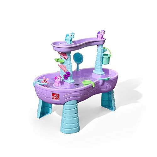 Step2 Rain Showers & Unicorns Water Table | Purple Kids Water Play