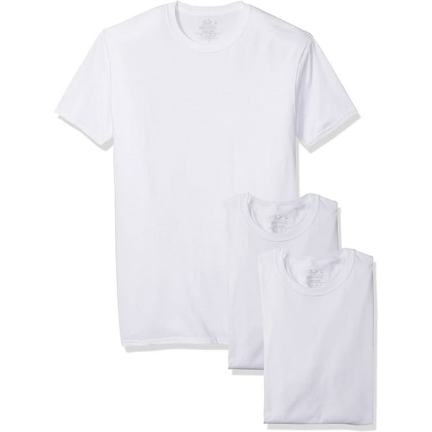 Fruit of the Loom Premium Tall Men's Breathable Crew Undershirts, 3 ...