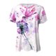 thumbnail image 4 of ICHUANYI Clearance Women's Casual Sexy Fashion Summer Round-Neck T-Shirt Printed Short Sleeve Tops Blouse(Hot Pink, S) ICHUANYI WER2023080913567, 4 of 5