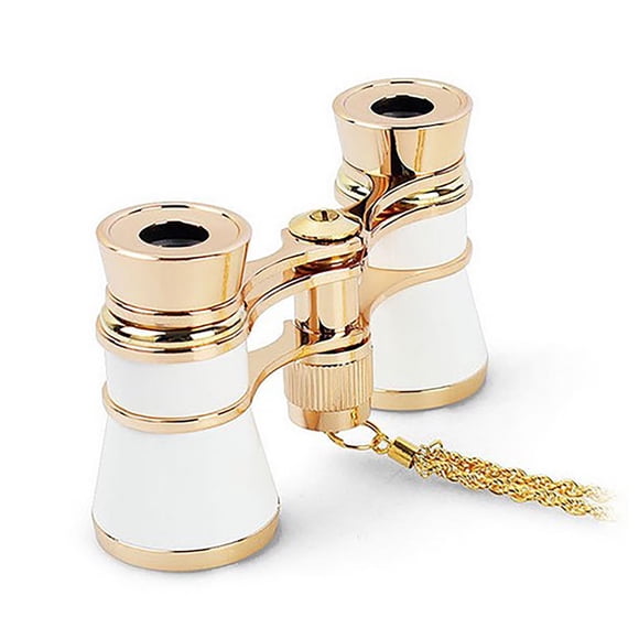 Wamans Binocular Binoculars for Opera House Glasses 3X25, Mini Binoculars with Chain for Adult Children's Concert Glasses Clearance Items