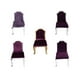 thumbnail image 2 of Juego de modelo de silla de comedor 1:25 Comedor de casa de muñecas Violeta, 2 of 9