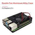 thumbnail image 2 of Carcasa de aluminio para refrigeración por calor para Raspberry Pi 4 con llave hexagonal para ventilador de refrigeración AweSitey EL2303-02B, 2 of 2