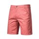 thumbnail image 1 of Nuevos pantalones cortos de verano 100% de algodón sólido para hombre, pantalones cortos informales de alta calidad para negocios sociales,, 1 of 5