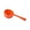 Orange, variant on syligr Pet Food Scoop Round Bottom Measuring Cup for Dog Cat Food Kitchen Grain Rice Flour Powder Easy to Clean with Hanging Hole Storage Container Spoon Kitchen Tool Accessory