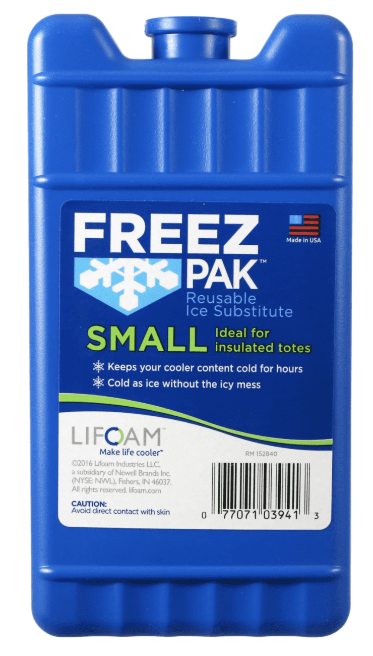 Ice Packs for Cooler, Lunch Box Slim Reusable 6.75x3.5x1.5 in. Pack for