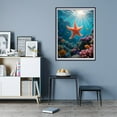 thumbnail image 7 of Diamond Art Kit for Adults, Underwater Starfish Coral Reef Scene Diamond Painting for Adults Beginners, 5D DIY Diamond Art Painting Kits, Colorful Diamond Painting Craft for Home Decor 12x16, 7 of 7