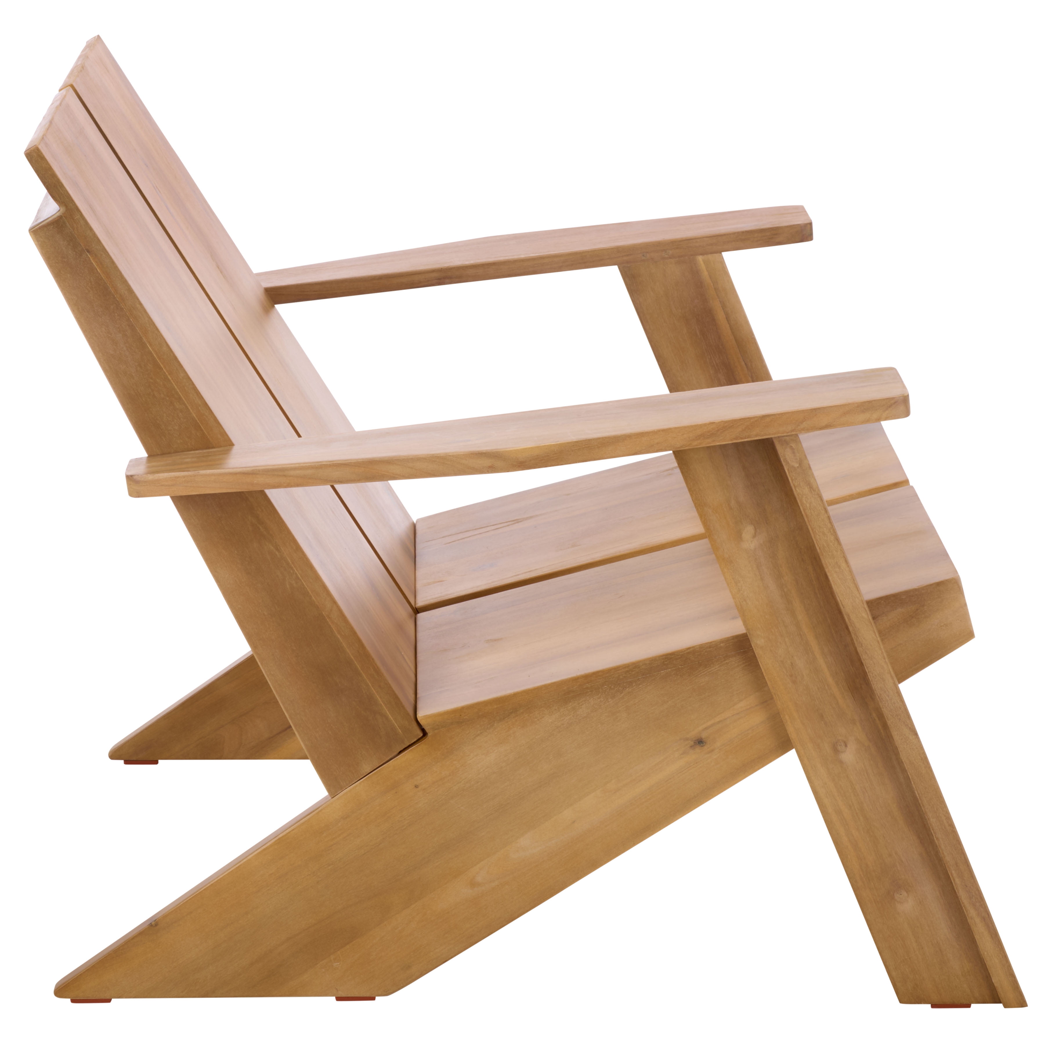 Safavieh Maya Outdoor Wood Adirondack Chair, Oak