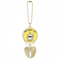 thumbnail image 1 of Tea Cup Drinking Sunglassess Party Car Keychain Angel Wing Pendant, 1 of 4