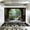 Color 3, variant on Kitchen Backsplash Peel and Stick Wall Murals Fantasy Forest teal Colorful Trees Bridge fairy tale Removable Mural 35.4"W x 23.6"H, Oil Proof Vinyl Wallpaper for Fireplace & Behind Stove