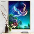 thumbnail image 2 of Full Drill - 5D DIY Diamond Painting Kits Fantasy Starry Sky Colorful Phoenix, 2 of 7