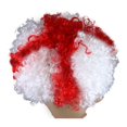 thumbnail image 4 of TQEHS Pelucas de colores de bandera, pelucas de fútbol, pelucas de bandera cortas y rizadas, suministros para porristas, tocados de Halloween, tocados, fiestas, cosplay, carnavales, festivales, desfil, 4 of 6